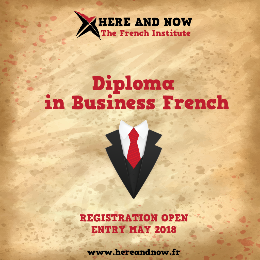 Best French Diploma from HERE AND NOW - The French Institute