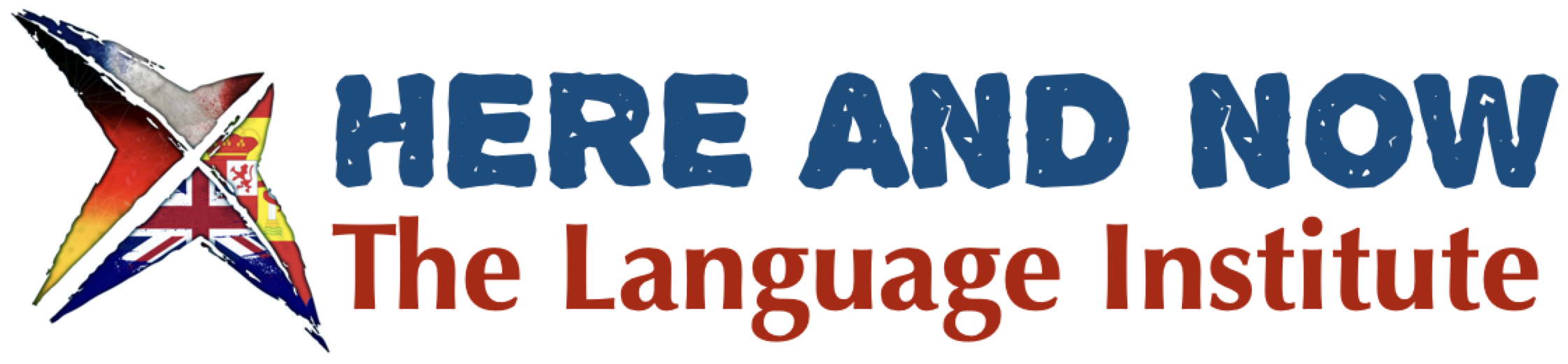 HERE AND NOW - The Language Institute Logo