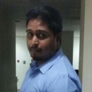 Adarsh Balachandran, a student of immersion program squad #1, 2017 batch, looking at the camera in casual attire.