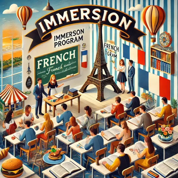 LEARN FRENCH IN 108 DAYS AT HERE AND NOW THE FRENCH INSTITUTE WITH THE IMMERSION PROGRAM